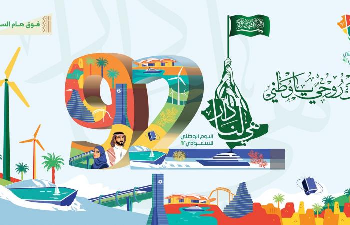 The date of the Saudi National Day 2022 holiday for employees, banks and schools in Saudi Arabia