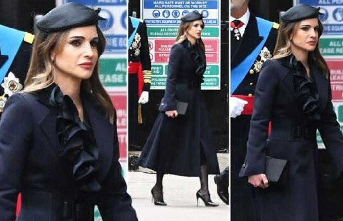 The price of Queen Rania’s appearance at Queen Elizabeth’s funeral is shocking… and radical modifications to the original design! (See)