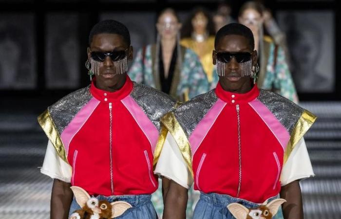 68 twin brothers and Gremlin: Gucci gives talk with viral fashion show in  Milan – 09/24/