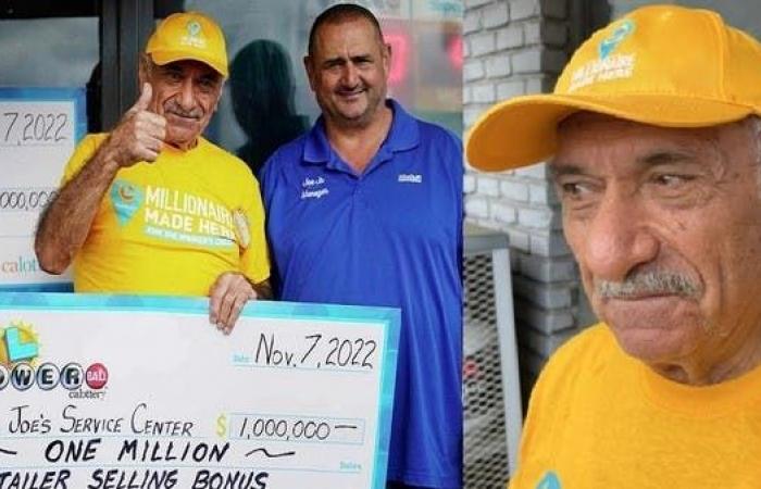 A Syrian sold the ticket to the one who alone won two billion dollars in the American lottery