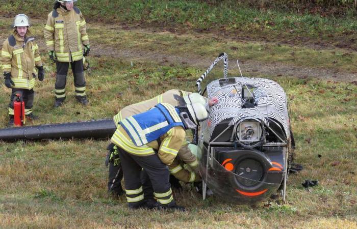 Schongau: Ultralight helicopter crashed on the Lech
