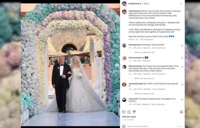 Tiffany Trump: Images of the lavish wedding of Donald Trump’s fourth daughter