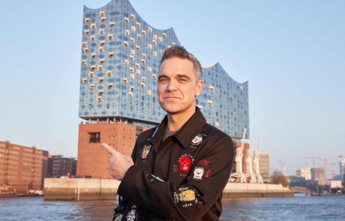 Robbie Williams: Exclusive concert in the Elbphilharmonie live today!