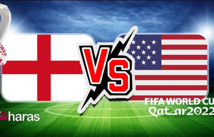 Live England and America match today 11-25-2022 on Al-Kass Extra 1 channel