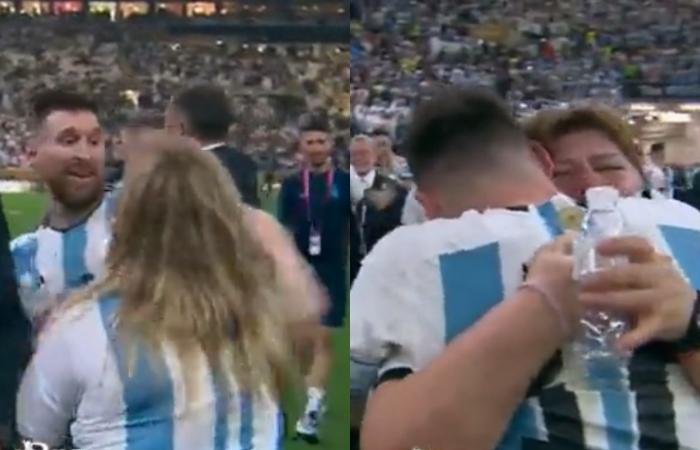 It wasn’t the mother! Find out who is the employee of the national team that Messi hugged and got emotional after winning the Cup; watch
