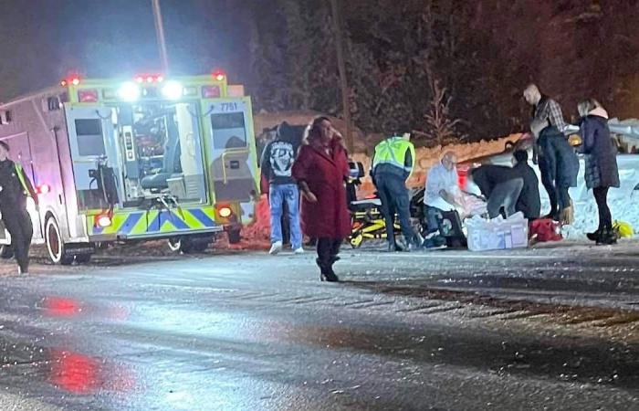Two dead in a violent accident in Outaouais: a couple tried to save them
