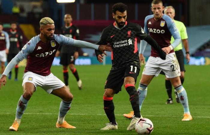 Who is the commentator of the Liverpool and Aston Villa match in the English Premier League 2023?