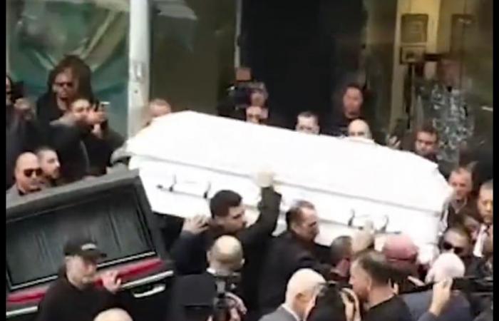 George Wassouf bid farewell to his son Wadih to his final resting place at St. Nicholas Church