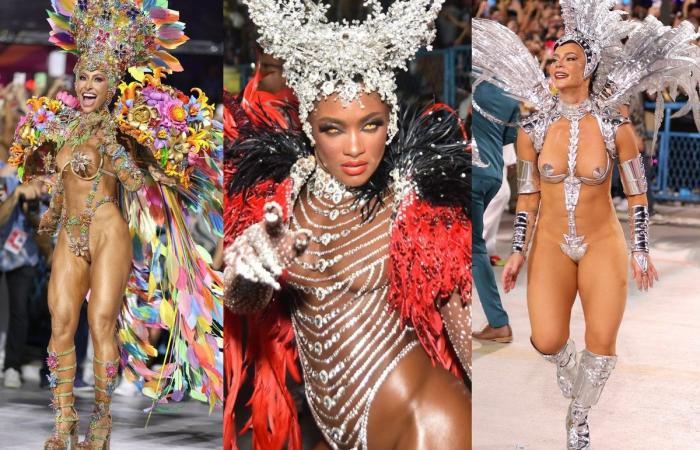 Paolla Oliveira is chosen as the queen of drums in Rio that shone the most at Carnival 2023 | Carnival