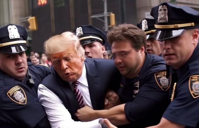 Investigative journalist jokes on social media with fake Trump arrest footage | InstagramHLN