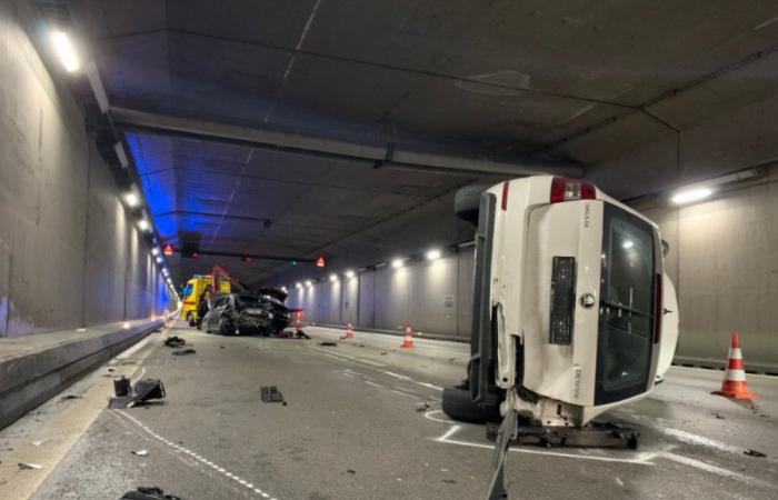 Serious accident in the Black Forest tunnel: three injured