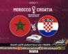 Live broadcast of Morocco and Croatia in determining the third place, Yalla Live || Football Online Morocco broadcast live today