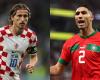 What are the broadcast channels for the Morocco-Croatia match for third place in the 2022 World Cup? How do you watch it for free?