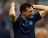 After the World Cup triumph: Argentina coach Scaloni with a tearful interview